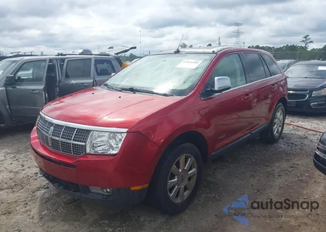 2007 Lincoln Mkx z USA, uszkodzony, nr VIN 2LMDU68C87BJ21620